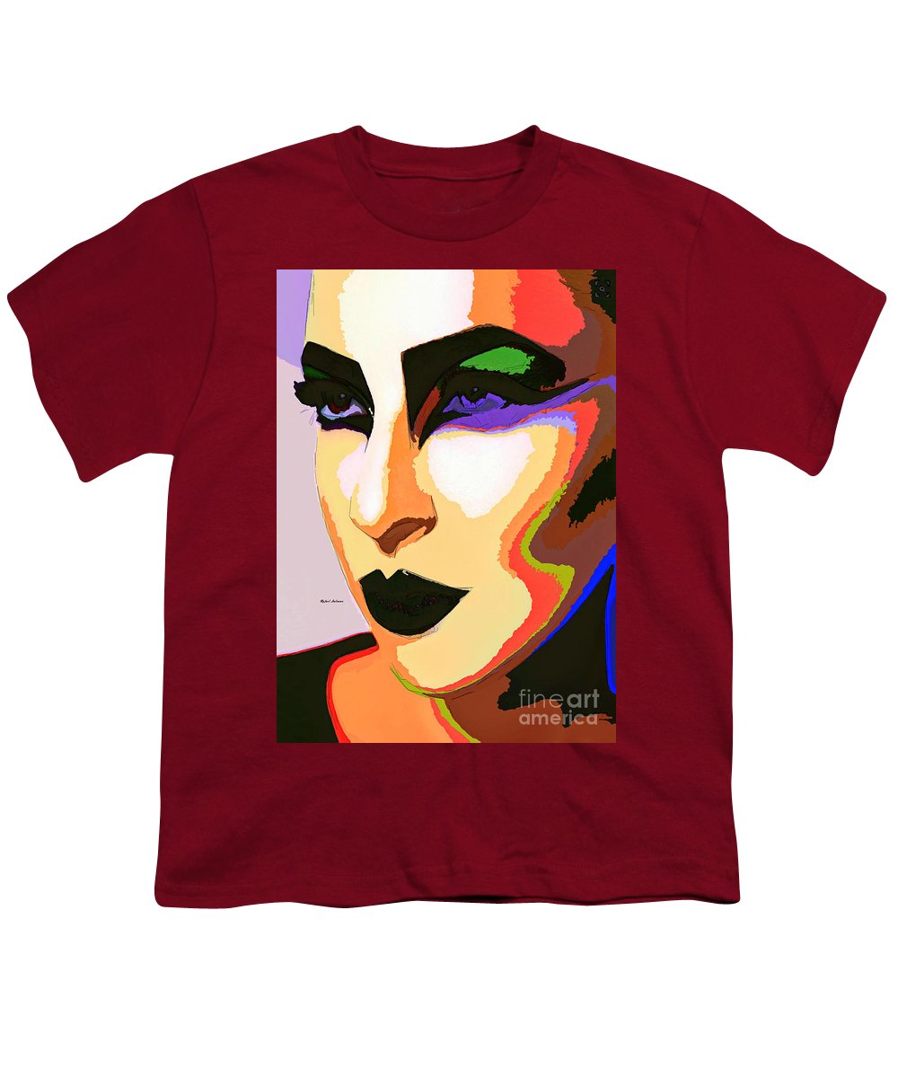 Female Portrait 2065 - Youth T-Shirt