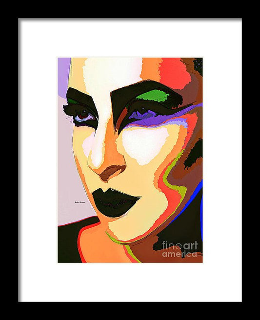 Female Portrait 2065 - Framed Print