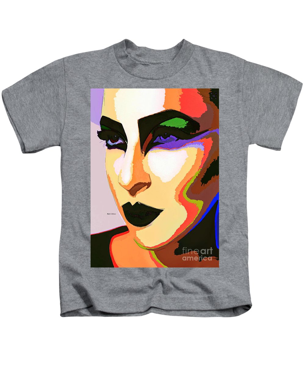 Portrait de femme 2065 - T-shirt pour enfant