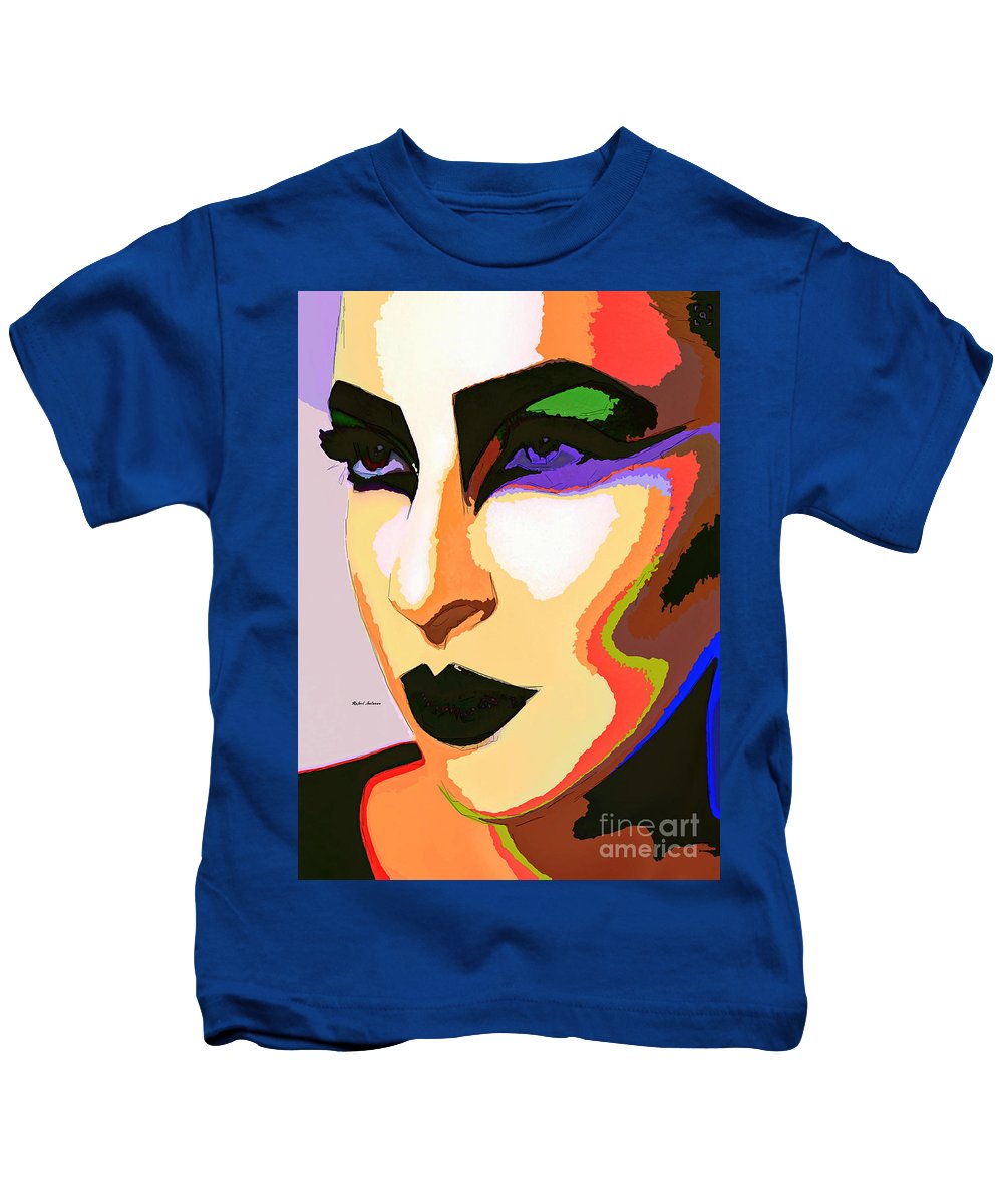 Portrait de femme 2065 - T-shirt pour enfant