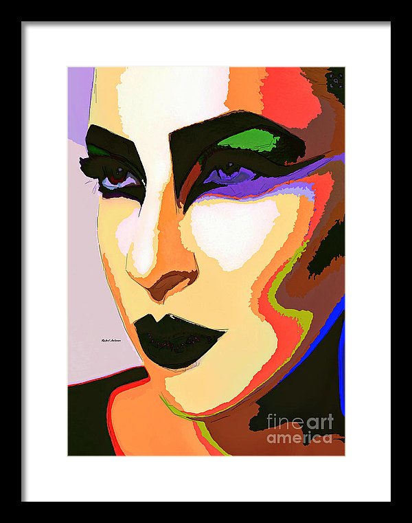 Female Portrait 2065 - Framed Print