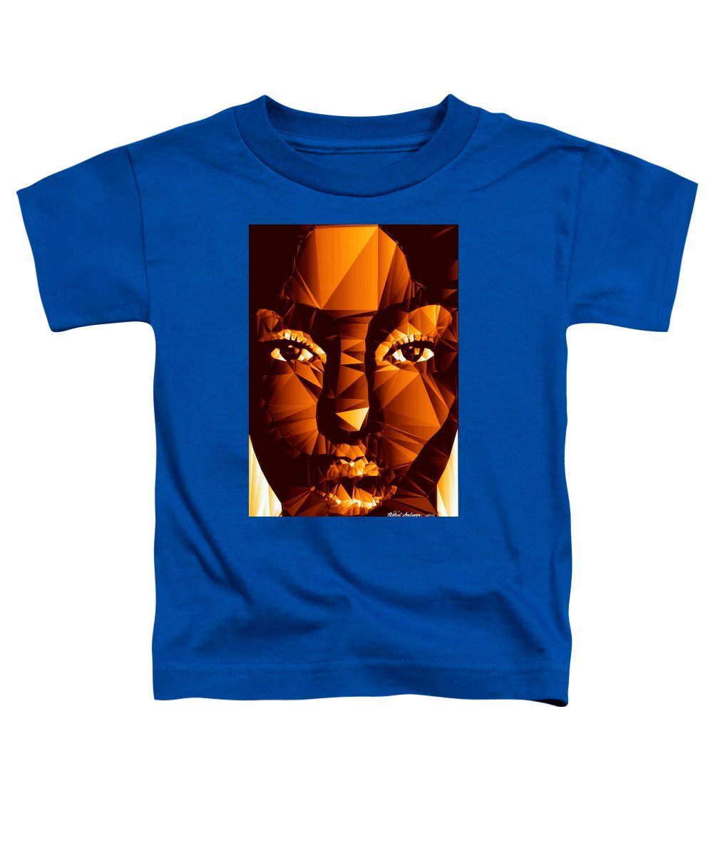 Female Portrait In Brown - Toddler T-Shirt