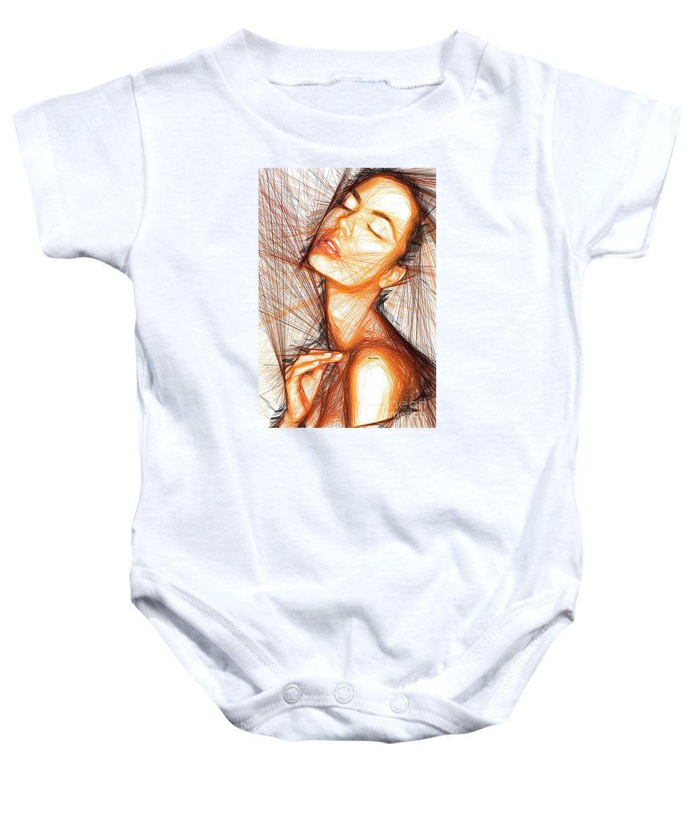 Baby Onesie - Female Portrait