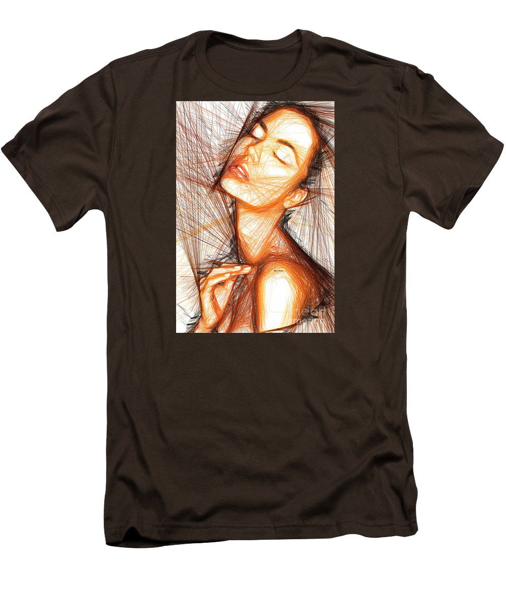 Men's T-Shirt (Slim Fit) - Female Portrait