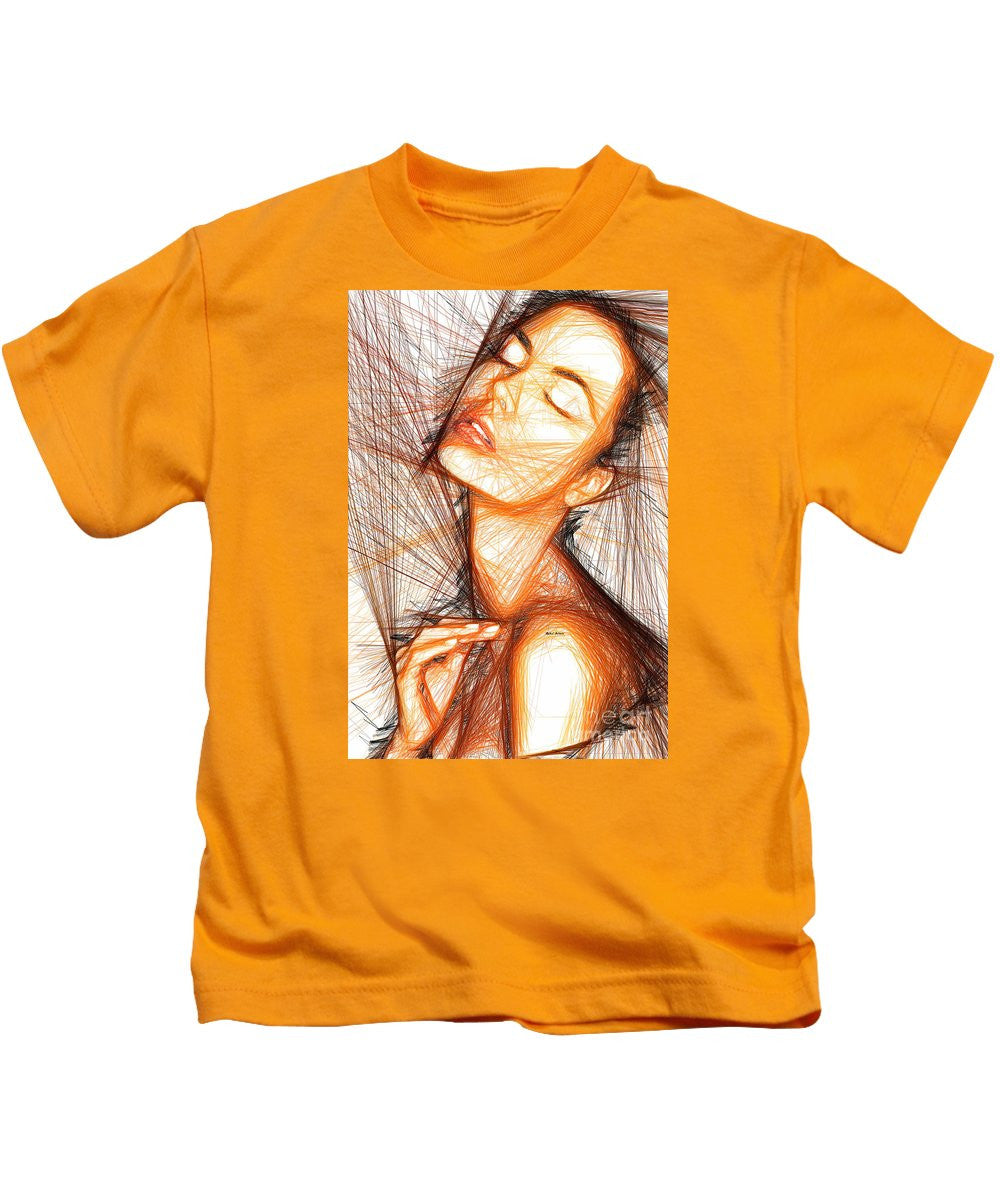 Kids T-Shirt - Female Portrait