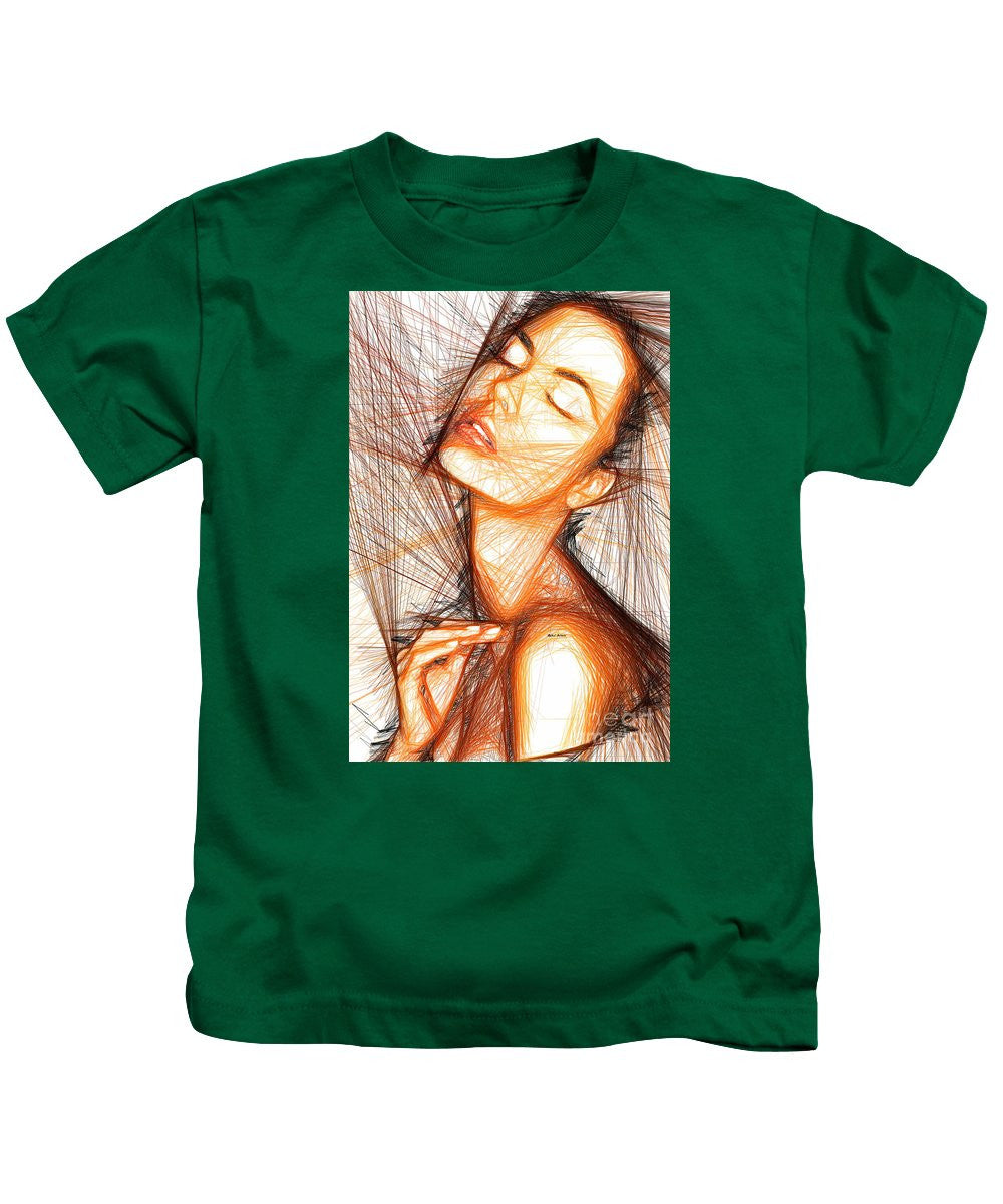 Kids T-Shirt - Female Portrait