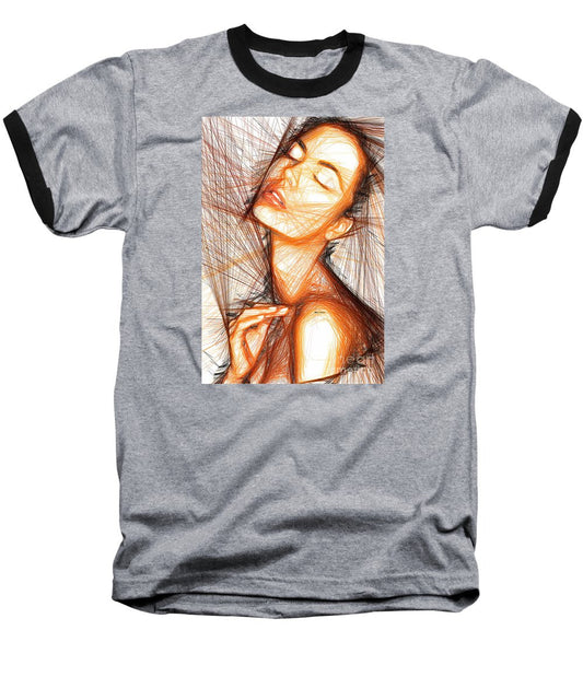 Baseball T-Shirt - Female Portrait