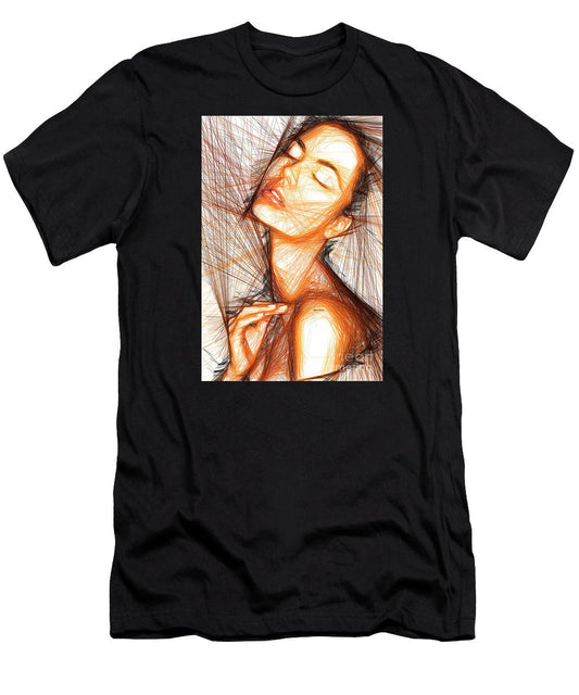 Men's T-Shirt (Slim Fit) - Female Portrait