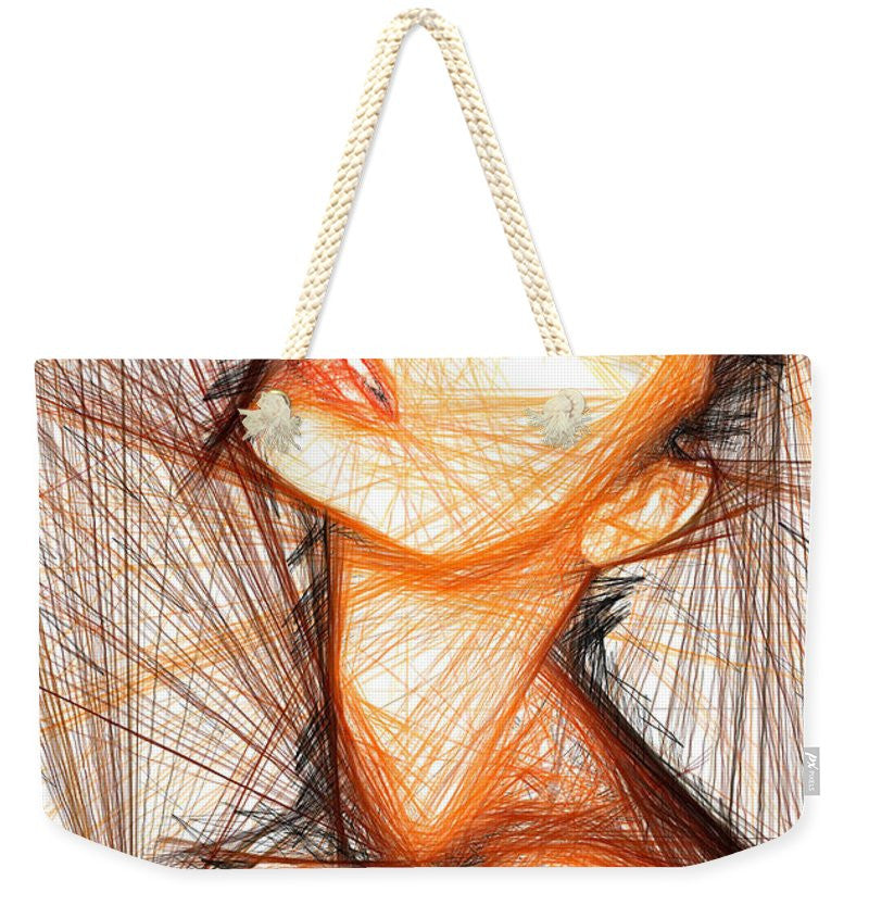 Weekender Tote Bag - Female Portrait