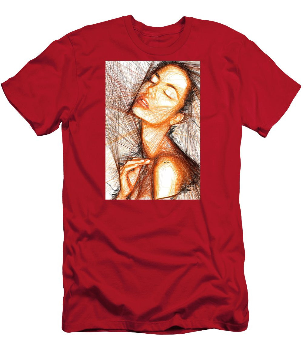 Men's T-Shirt (Slim Fit) - Female Portrait