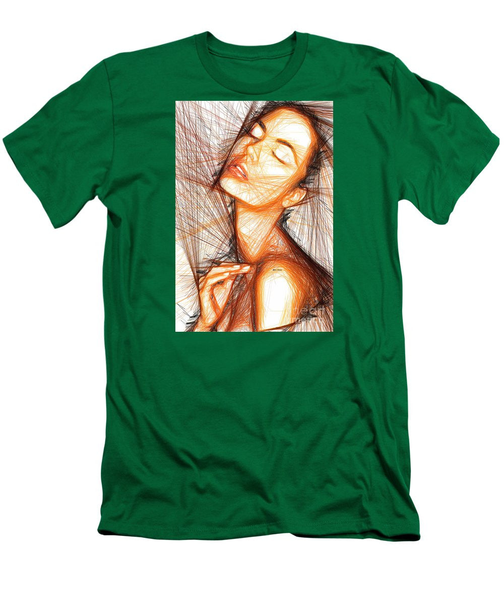 Men's T-Shirt (Slim Fit) - Female Portrait