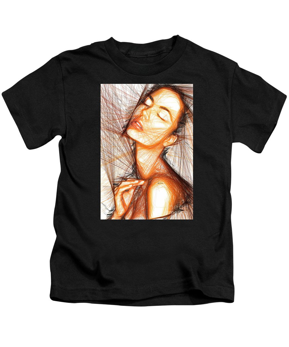 Kids T-Shirt - Female Portrait