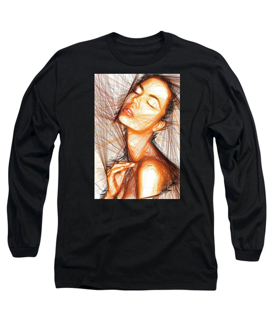 Long Sleeve T-Shirt - Female Portrait