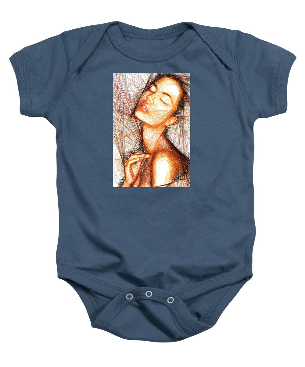 Baby Onesie - Female Portrait