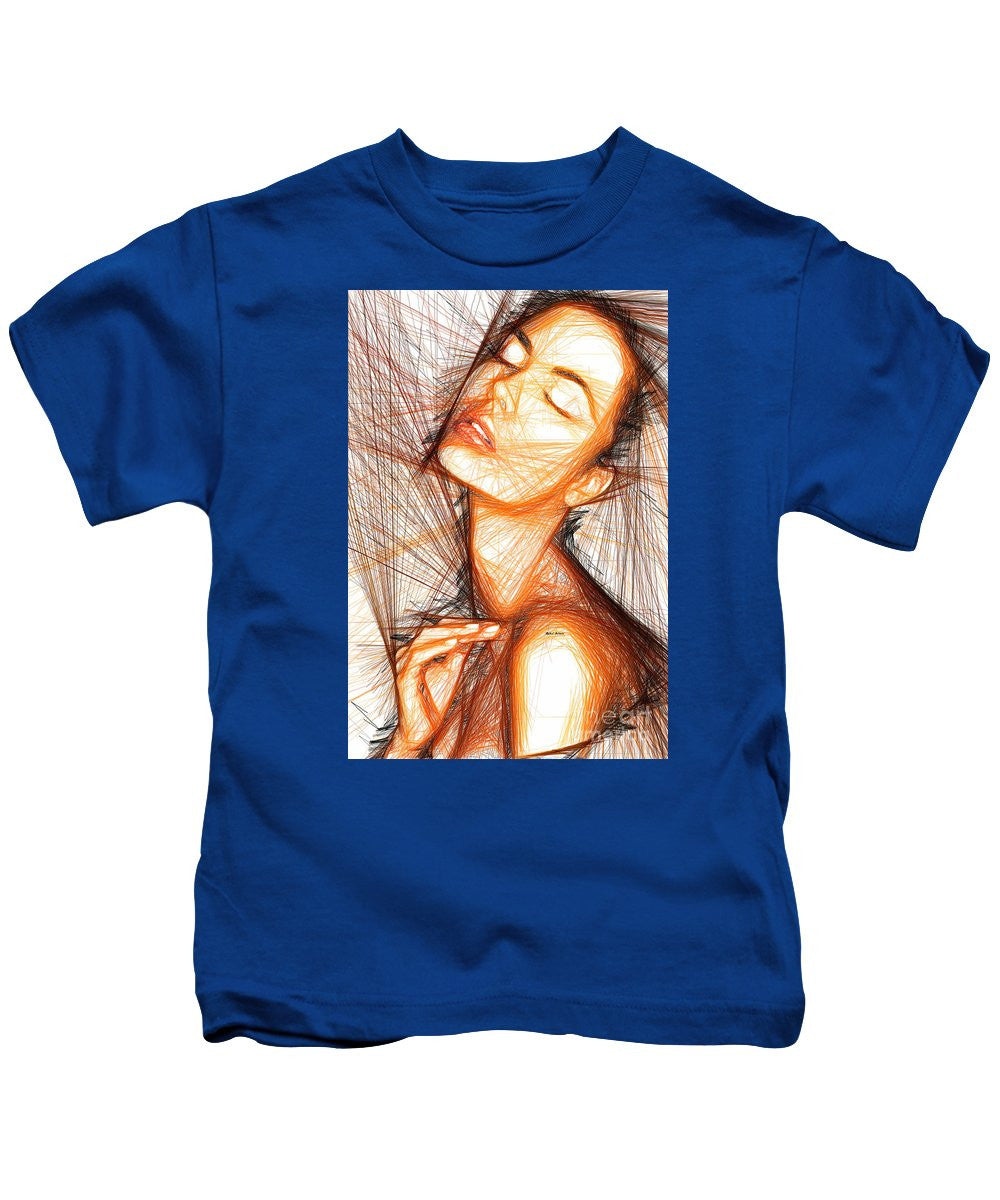 Kids T-Shirt - Female Portrait