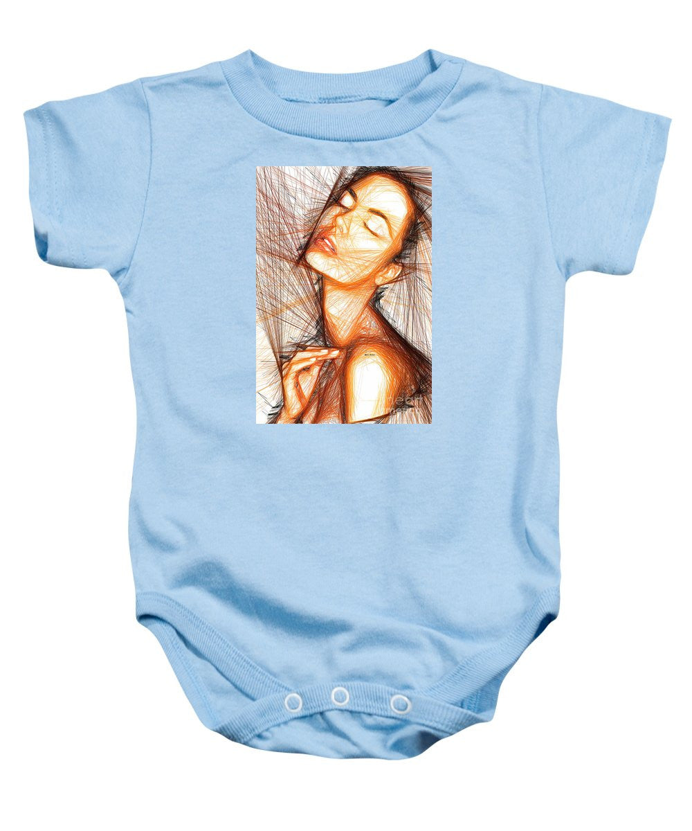 Baby Onesie - Female Portrait