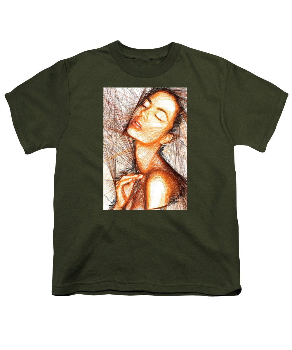 Youth T-Shirt - Female Portrait