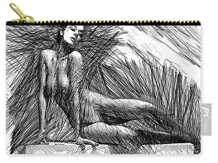 Carry-All Pouch - Female Pose For Studio Drawing 1447