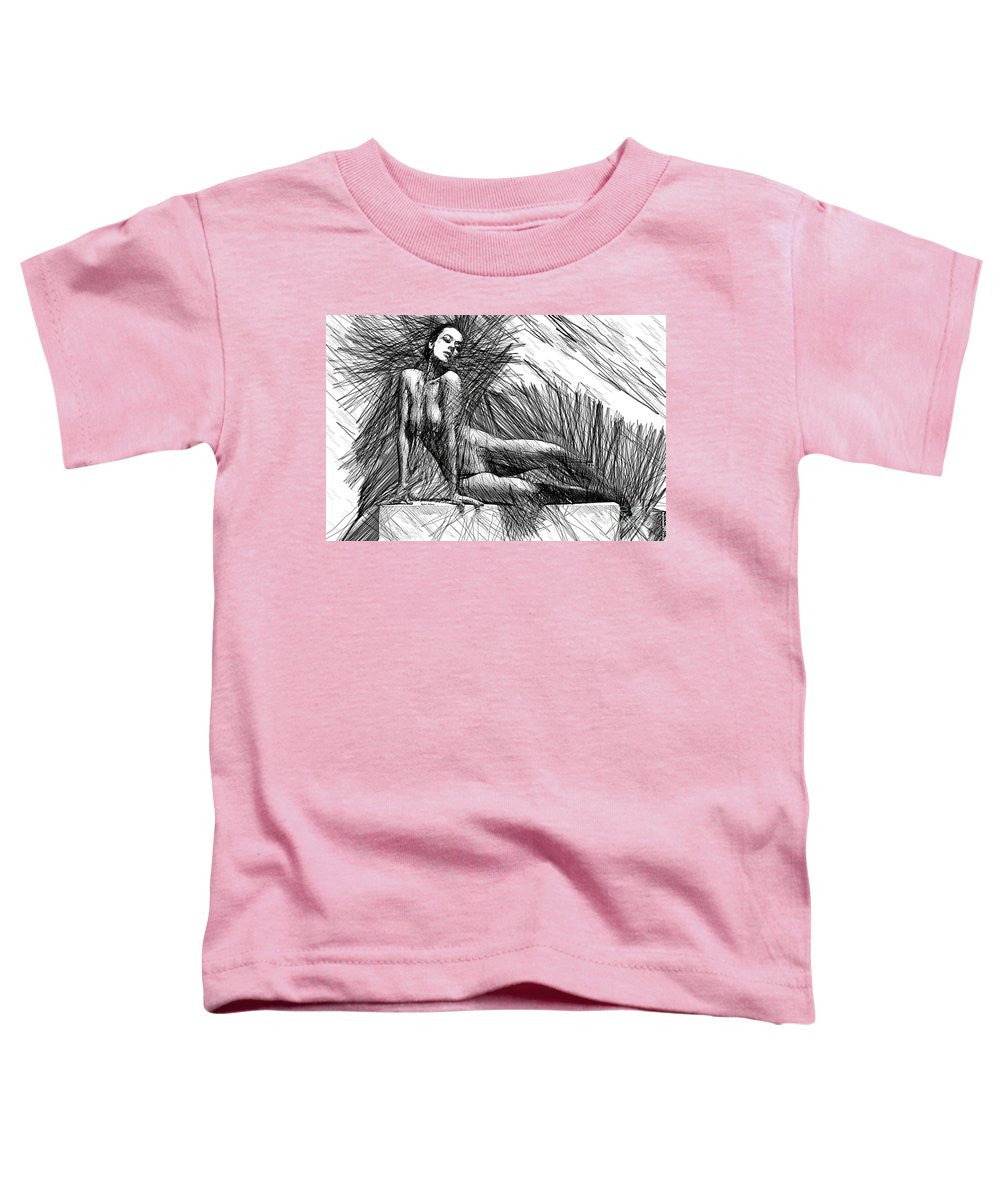 Toddler T-Shirt - Female Pose For Studio Drawing 1447