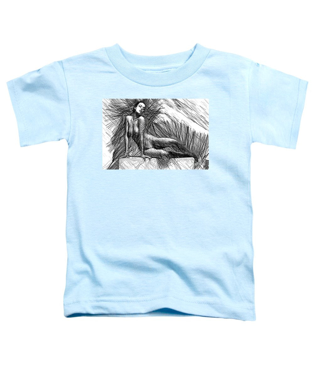 Toddler T-Shirt - Female Pose For Studio Drawing 1447