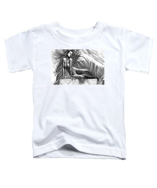 Toddler T-Shirt - Female Pose For Studio Drawing 1447