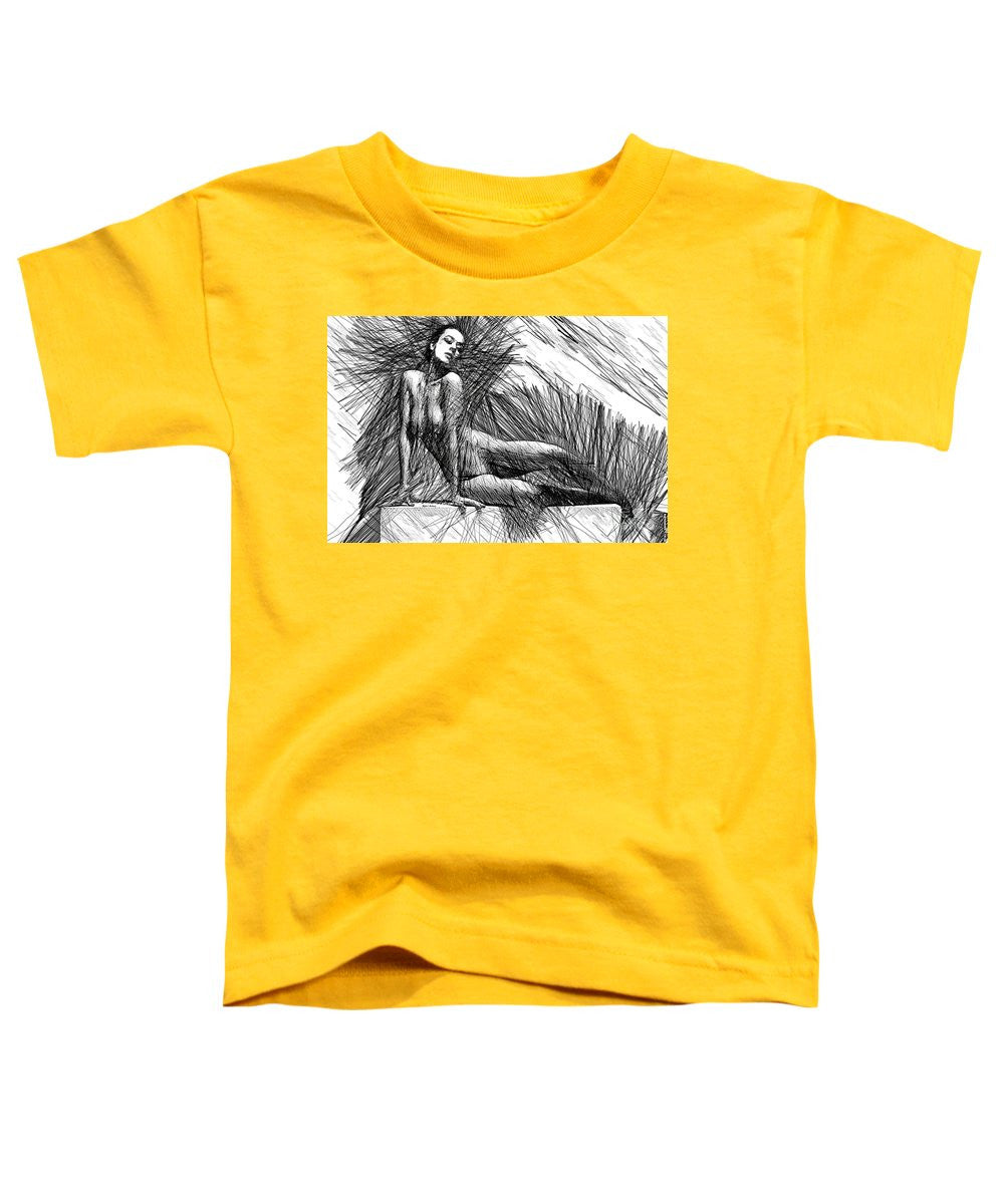 Toddler T-Shirt - Female Pose For Studio Drawing 1447