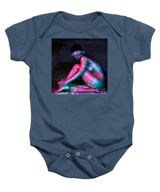 Baby Onesie - Female Posing