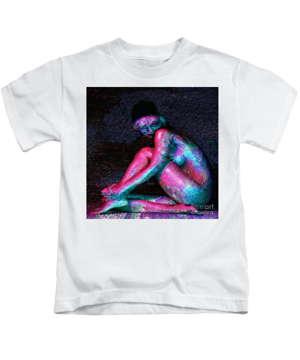 Kids T-Shirt - Female Posing