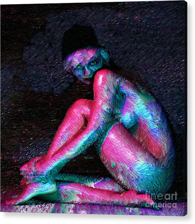 Acrylic Print - Female Posing