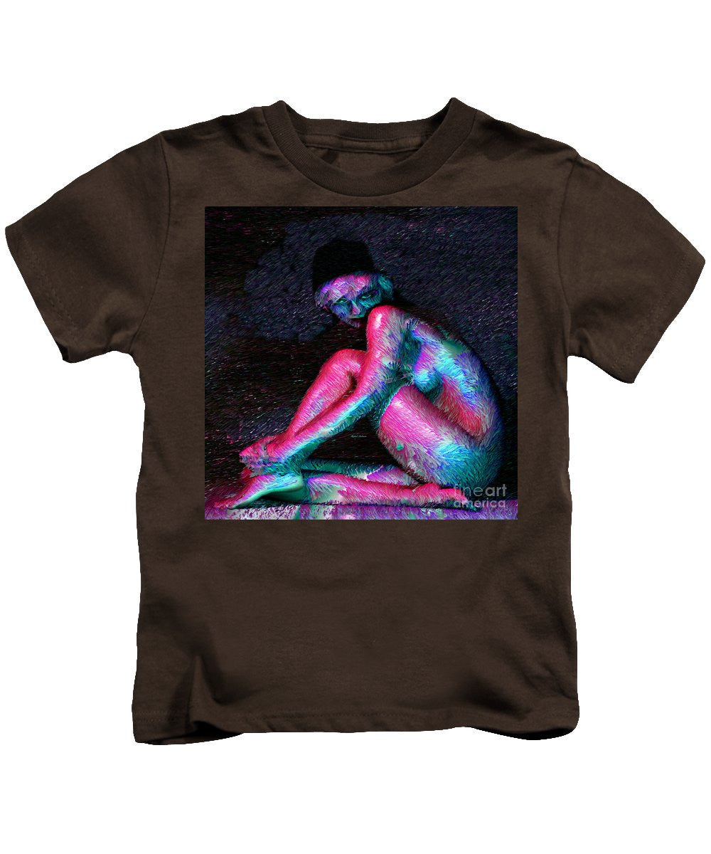 Kids T-Shirt - Female Posing