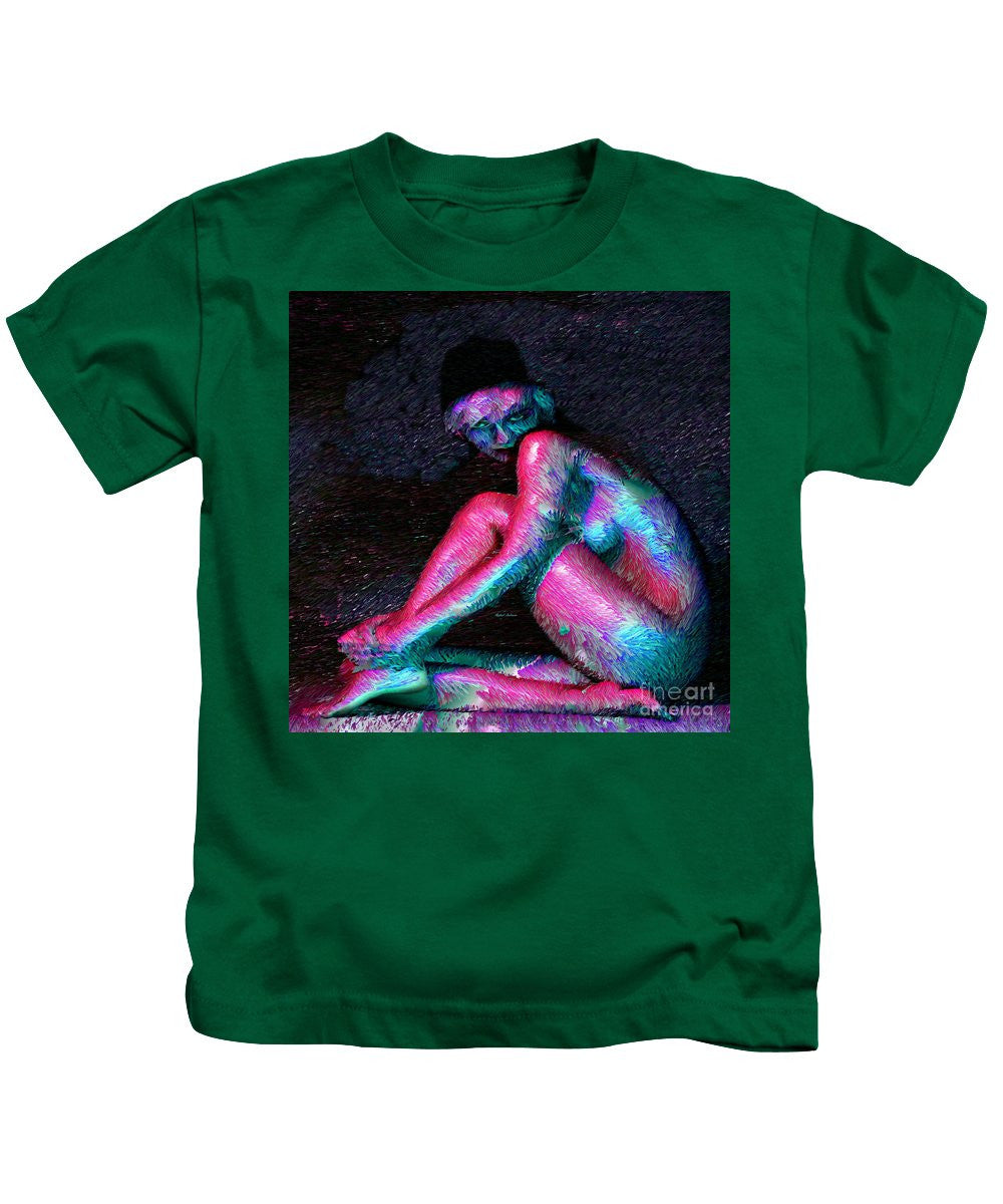 Kids T-Shirt - Female Posing