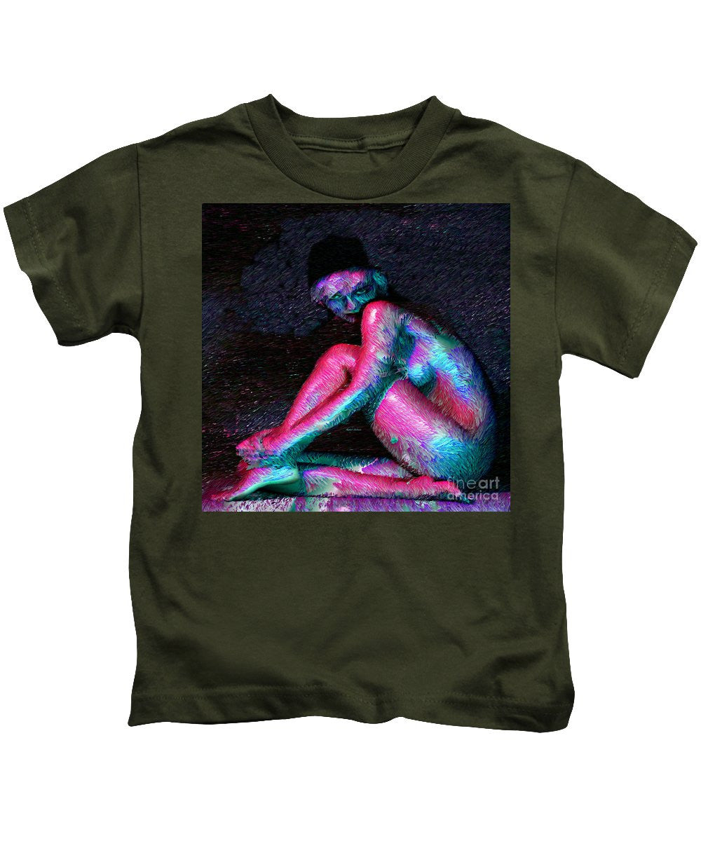 Kids T-Shirt - Female Posing