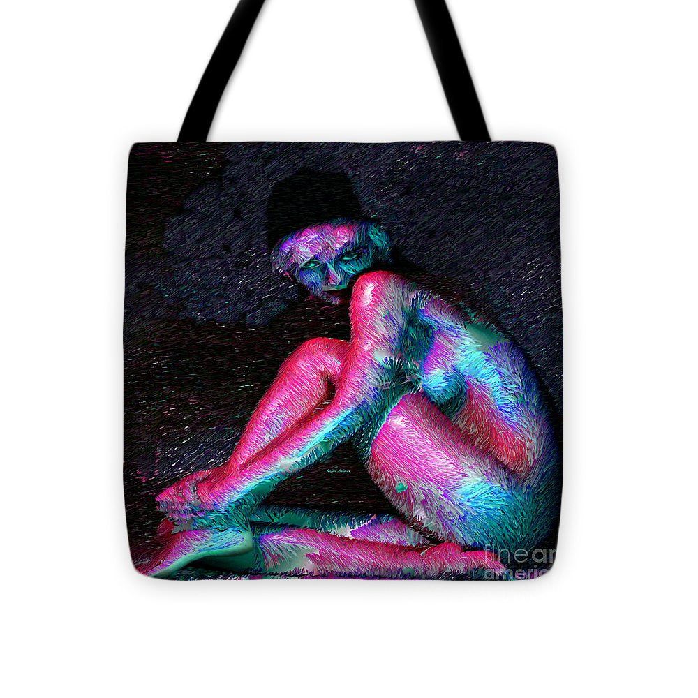 Sac fourre-tout - Femme posant