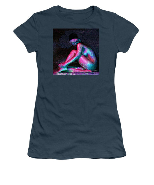 Women's T-Shirt (Junior Cut) - Female Posing