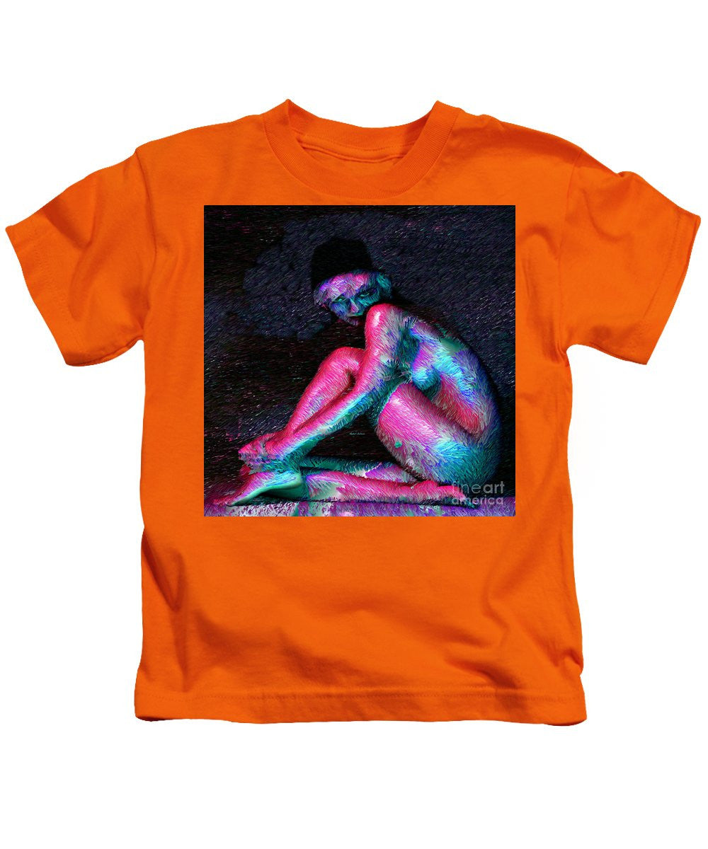 Kids T-Shirt - Female Posing