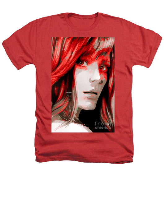 Heathers T-Shirt - Female Sketch In Red