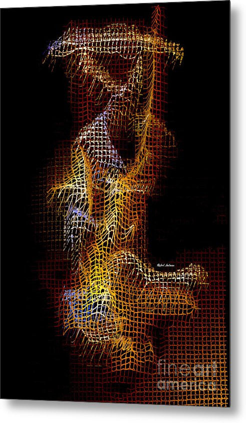 Metal Print - Fisherman