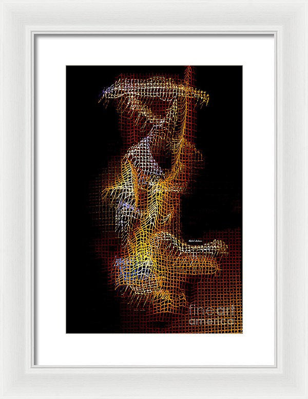 Framed Print - Fisherman