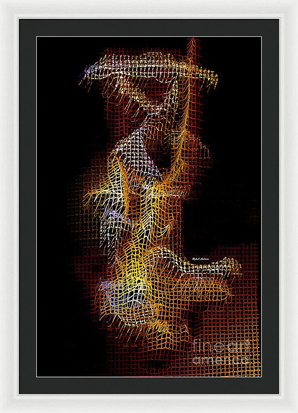 Framed Print - Fisherman