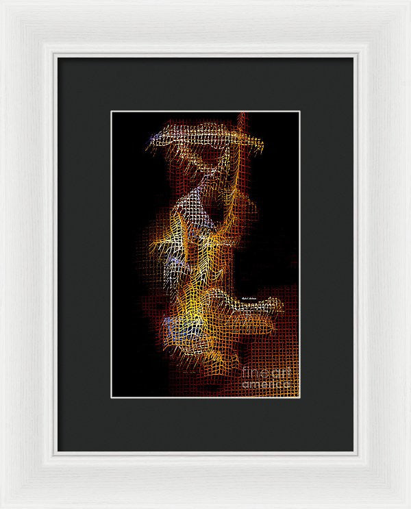 Framed Print - Fisherman