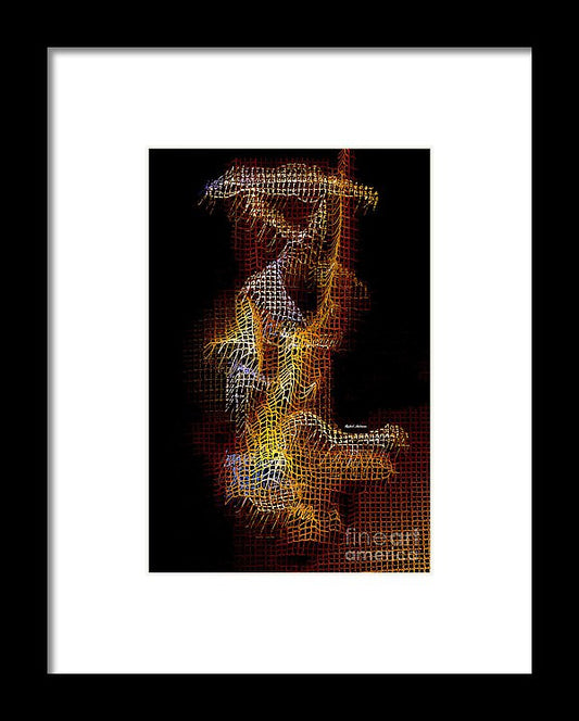 Framed Print - Fisherman