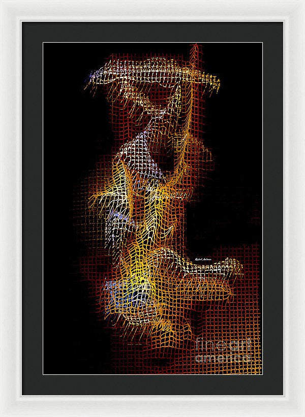 Framed Print - Fisherman