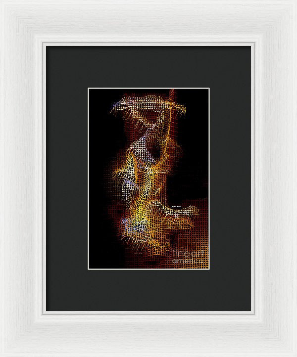 Framed Print - Fisherman