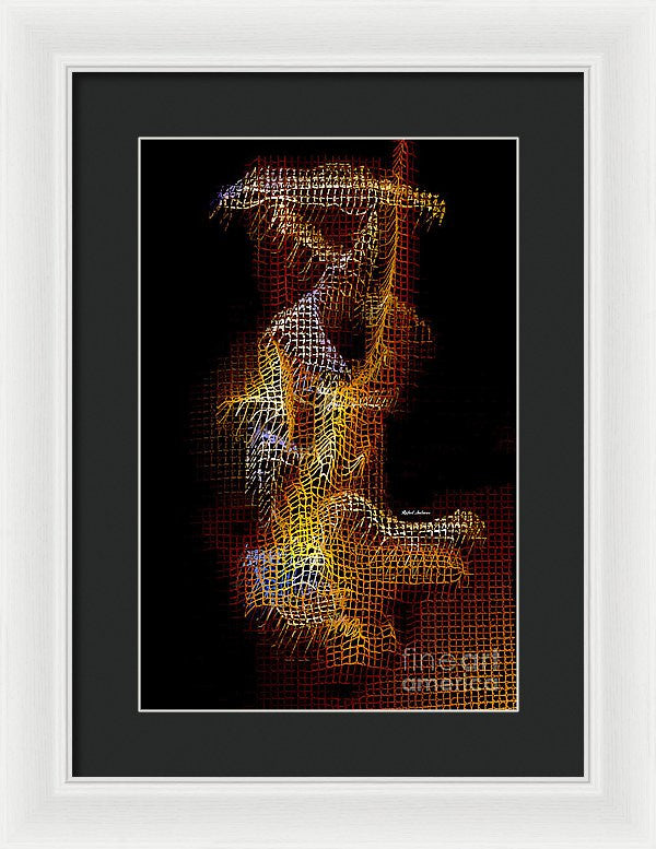 Framed Print - Fisherman