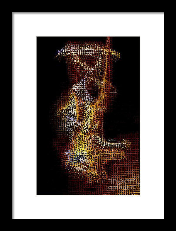 Framed Print - Fisherman