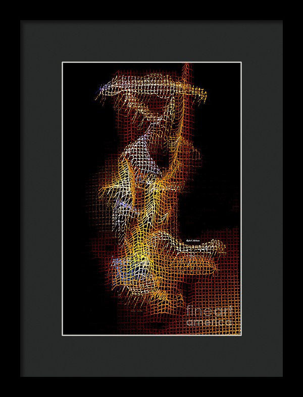 Framed Print - Fisherman