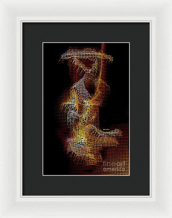 Framed Print - Fisherman