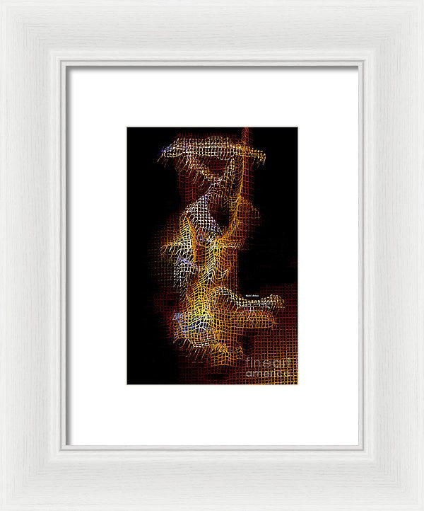 Framed Print - Fisherman