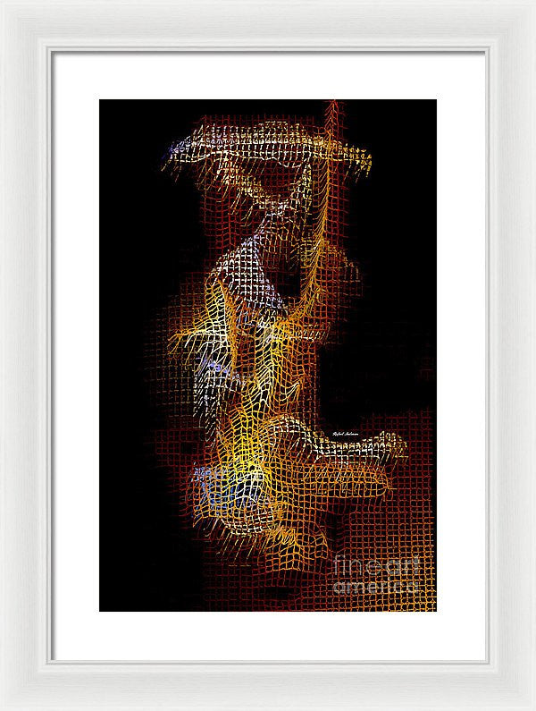 Framed Print - Fisherman