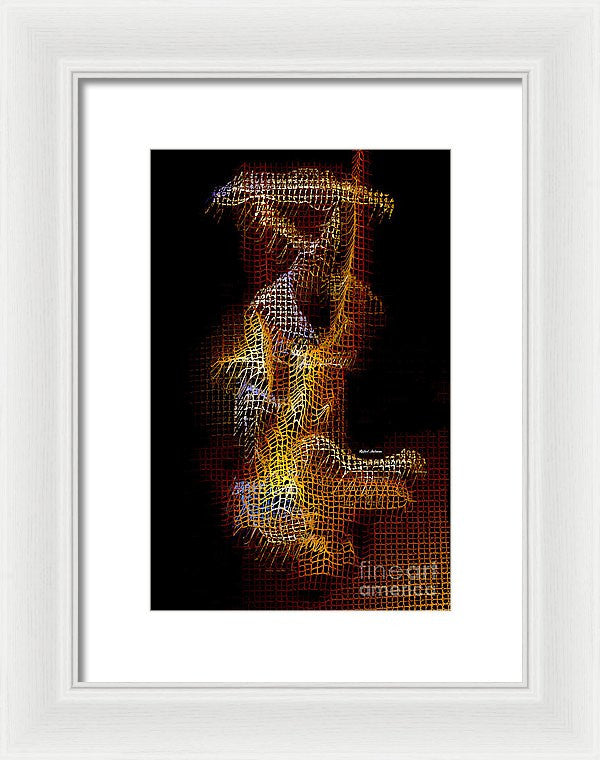 Framed Print - Fisherman